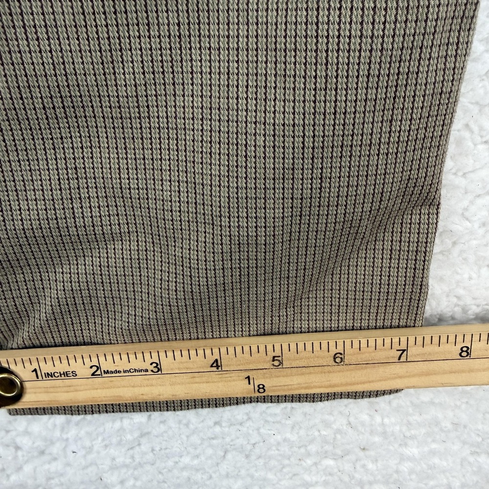 Levis XX Chino Pants Mens 38x30 Brown Slim Fit Stretch Striped Standard Taper - Picture 8 of 9